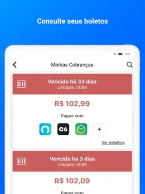 Área do Condômino android App screenshot 1